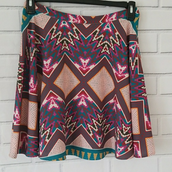 Gianni Bini Dresses & Skirts - Gianni Bini Print Monica Skirt Size S